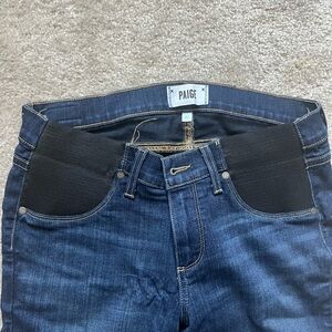 PAIGE dark skinny maternity jeans size 27